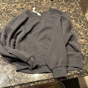 Lululemon Athletica Gray Sweatshirt Crewneck Style